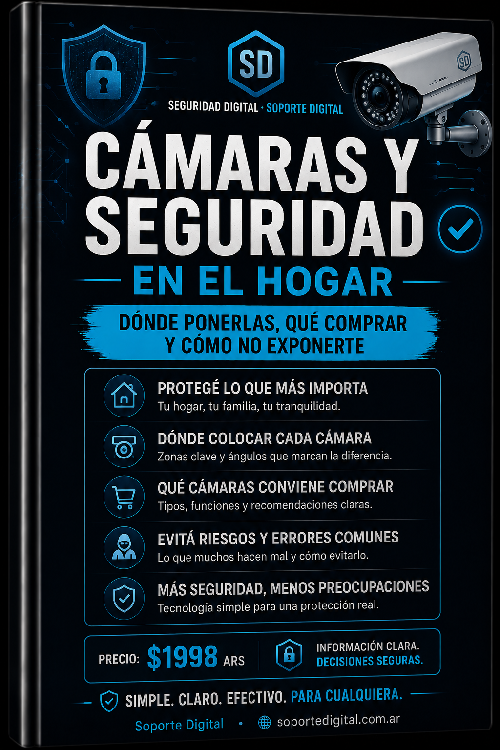 Portada CÁMARAS Y SEGURIDAD EN EL HOGAR
